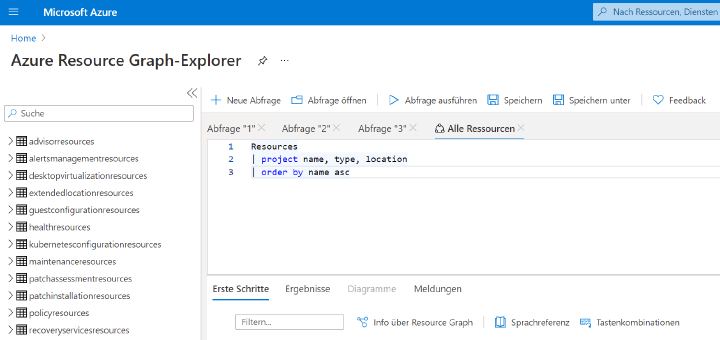 Azure Resource Graph-Explorer